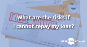 What are the risks of not paying a loan