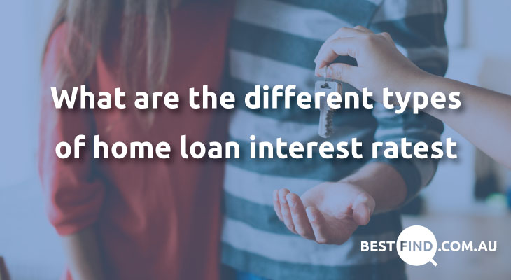 What are the different types of home loan interest rates?