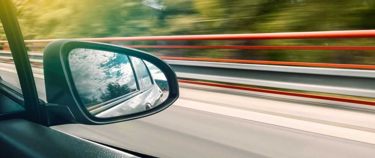 car right mirror